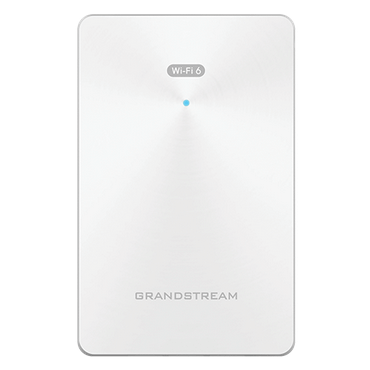  The Grandstream GWN7661 is an in-wall 802.11ax Wi-Fi 6 access point that provides three Gigabit network ports to provide IP phones, computers and similar devices with Ethernet while also providing and uplink Gigabit network port with PoE/PoE+.